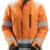5558 - High Visibility Orange/Steel Grey