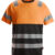 0455 - Black/High Visibility Orange