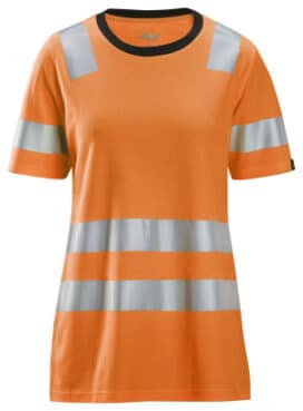 High-Vis T-skjorte for dame, Klasse 2