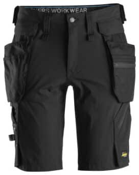 Shorts+ med avtakbare hylsterlommer