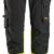 0466 - Black/High Visibility Yellow