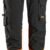 0455 - Black/High Visibility Orange